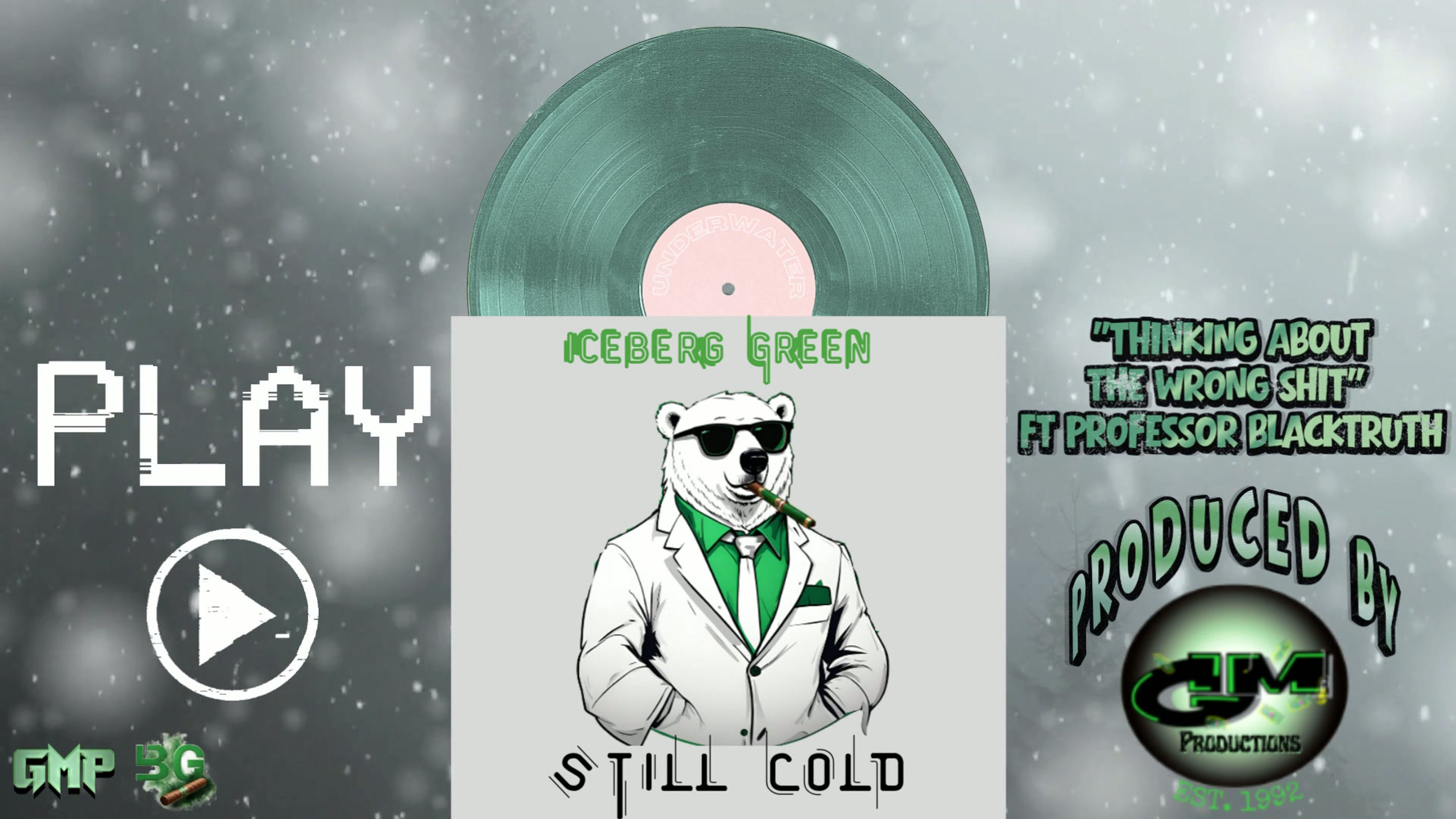 Iceberg Green Thinking about the wrong shit